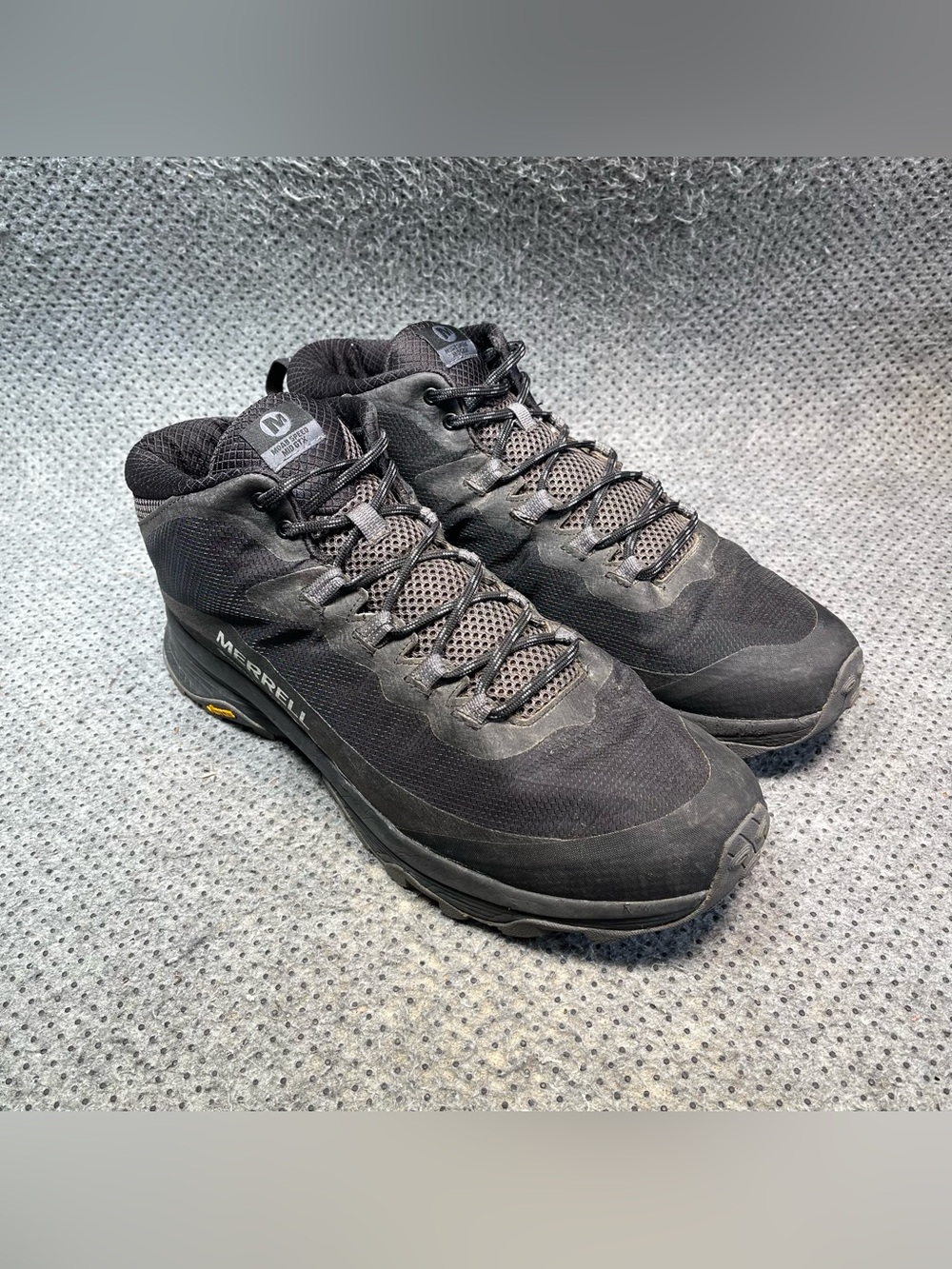 Merrell Moab Speed Mid Goretex Hiking Shoes Size 13 Men’s - Picture 4 of 11